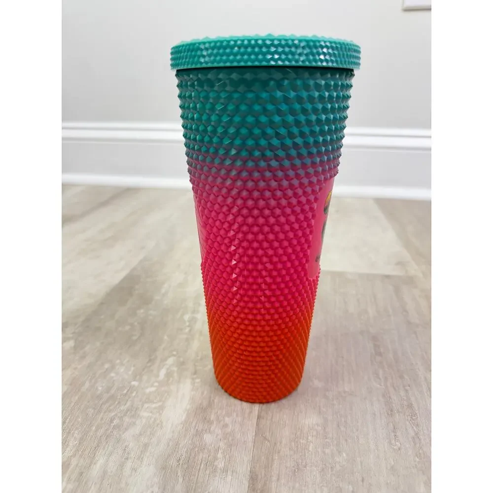 2023 Disney World Starbucks Halloween Ombre Studded Venti 24oz Cold Cup Tumbler